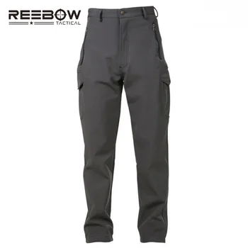 Tactical Military Softshell Winter Fleece Pants men Outdoor Sports Thermal Windproof Lightweight Breathable Trousers Urban