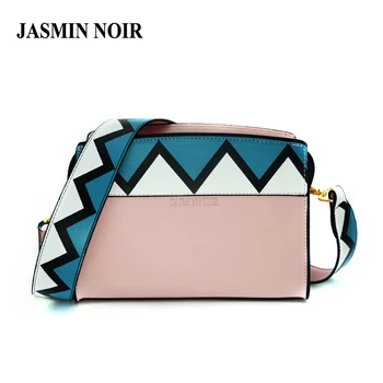 JASMIN NOIR Famous Brand Designer Women Messenger Bag PU leather Female Cute Crossbody Shoulder Bag for Ladies Small Handbags