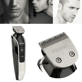 Hair Clipper Razor Kemei 5 in 1 Electric Beard Cutter 360 Degree Hair Clipper Trimmer Shaving Haircut Tool 2016 New