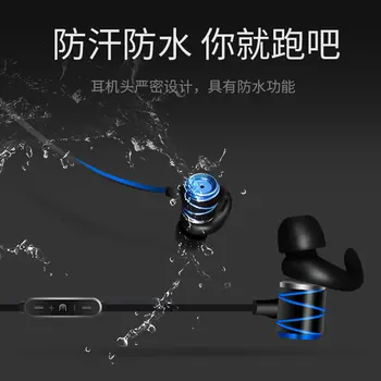 2017 S3 Sport Running Bluetooth Headset Stereo Metal Wireless Earphone Headphones with Microphones