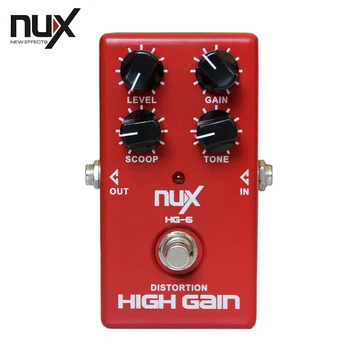 NUX HG-6 Modern High Gain Distortion Effects Pedal for Electric Guitar