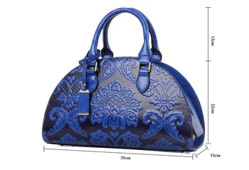 2017 Women's Handbag Embossing Chinese Style Shell Bag Design Female PU Leather Handbags Tote Women Shoulder Bags bolsas an257