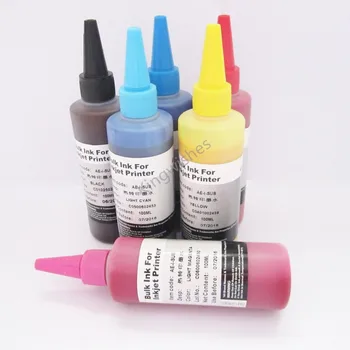 6PCS/Set Refillable Sublimation Ink For Epson R200 R220 R300 R300M R320 R340