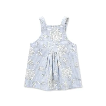 DB3273 dave bella spring autumn baby girl sleeveless dress girls overalls dress infant clothes toddle dress fashion outerwear