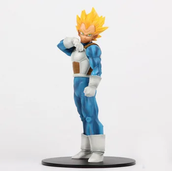 Dragon Ball Z Action Figures Resolution Of Soldiers Super Saiyan Vegeta DXF Collectible Model Toys Anime Dragonball DBZ PVC Toy