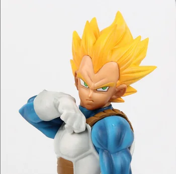 Dragon Ball Z Action Figures Resolution Of Soldiers Super Saiyan Vegeta DXF Collectible Model Toys Anime Dragonball DBZ PVC Toy