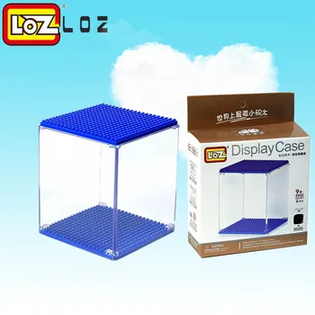 LOZ Mini Qute 3D display case diamond block plastic cube building blocks toys brick educational toys for children