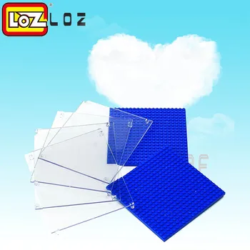 LOZ Mini Qute 3D display case diamond block plastic cube building blocks toys brick educational toys for children