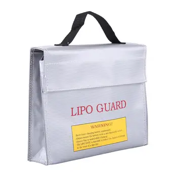 1Pc Explosion-proof Lipo Guard Charging Protection Battery Safe Bag Fire Resistant Pouch Lipo Safe Bag Explosion-Proof Bag