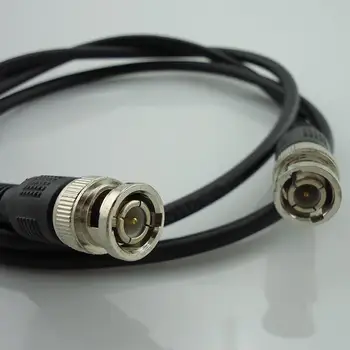 10 Pcs 1 Meter Rg59 Coax Coaxial Cable Bnc Male Connector To Bnc Connector Male CCTV Cable