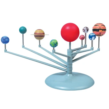 Hot Sell DIY The Solar System Nine planets Planetarium Model Kit Science Astronomy Project Early Education For Children