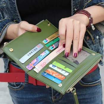 2017 women purses plaid long wallets ladies fashion bag carteira feminina billeteras para mujer portefeuille femme portemonnee
