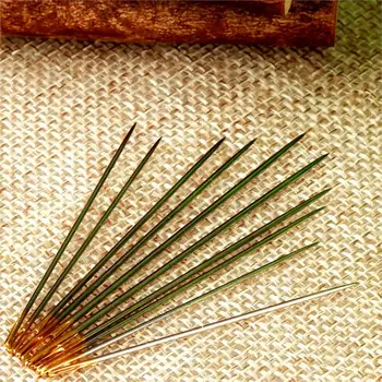 10Pcs Count Needles Canvas Leather Carpet Quilt Craft Hand Sewing Needles Stitching Repair Tools Repairing Embroidery Mending