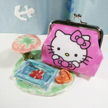 Hello Kitty Coin Purse Cartoon Children's Wallet Cute Bags For Girls Small Small Women's Purses And Wallets