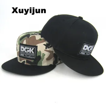 Xuyijun 2017 New Fashion Men Camouflage Caps Hat DGK Hip-Hop Caps Gorras Planas Women Snapback Hats bones