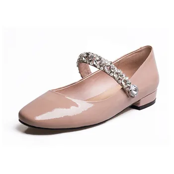 Top Quality Patent Leather Shoes Moccasins Women Flat Shoes Women Loafers