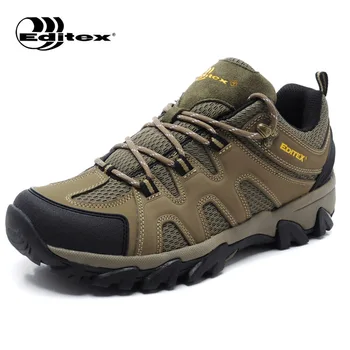Editex Unisex Hiking Shoes Breathable Men Sport Shoes Anti-slip Damping Light Women outdoor Shoes Low-top Sneaker