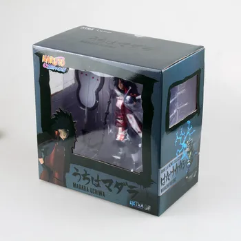 Stock sale Naruto Shippuden Uchiha Madara PVC Action Figure Collectible Model Toy 17cm Boxed Birthday gift