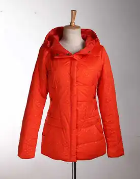 Winter jacket Woman's Outerwear Slim Hooded Jacket Woman Winter Warm Coat Woman Light White Duck Parka H4580