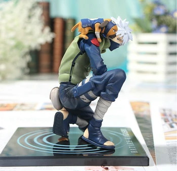 Anime GEM Naruto Shippuden Hatake Kakashi PVC Action Figure Collection Model Toy 15CM Send their children gifts