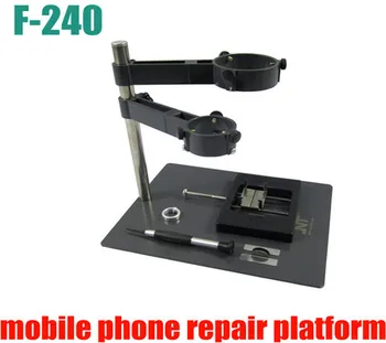 Hot air gun clamp holder F-204 Mobile Phone Laptop BGA Rework Reballing Station Hot Air Gun Clamp Jig NT F204 Fixtures