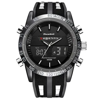 Fashion Brand Men's Sport Watch LED Quartz Army Military Watches Swim Outdoor Men Waterproof Wristwatches relogio masculino 2017