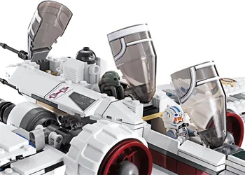 Lepin Star Wars R4-P44 Arc-170 Starfighter Assemble Clone Pilot Captain Jag Kit Fisto Building Blocks Children Gift Toys 35004