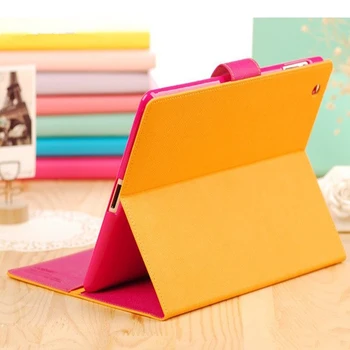 Case for iPad Air 2 Alabasta Wallet Cover Ultra Slim Perfect Fit Colorful Tpu For ipad 5 With Credit Card Slot Tablet protective