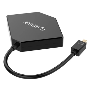 ORICO DMP-HDV3 Mini DP /M TO HDMI & DVI & VGA /F Adapter To Thunderbolt Cable DisplayPort Display Port for Laptop Computer