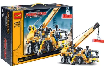 Decool 3348 3349 High TTECHNIC 8067 MOBILE CRANE TOW TRUCK VEHICLE Model building block toys gifts compatiable with lego