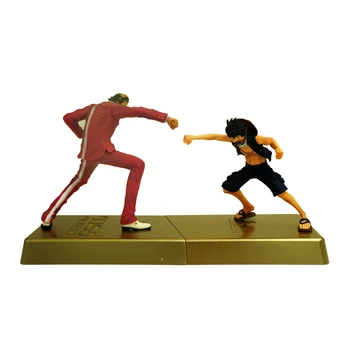 Chanycore Anime ONE PIECE FILM GOLD DXF Luffy & Gild Tesoro 2pcs/set NEW WORLD Action Figures PVC onepiece toys doll model