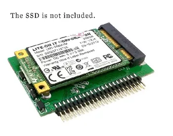 Low profile mSATA mini PCI-E SATA SSD to 2.5