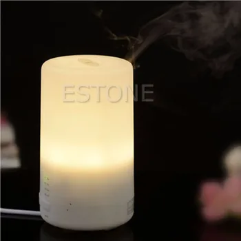 Essential Mini LED USB Oil Ultrasonic Aromatherapy Aroma Diffuser Air Humidifier