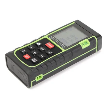NEW Black And Green Handheld Digital Laser Point Distance Meter Measure Tape Range Finder Durable Quality
