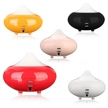 Mini 140ML Wooden Grain USB Ultrasonic Aromatherapy Air Humidifier Diffusers Office Home Fragrances AU/US/EU/UK Plug 5 colors
