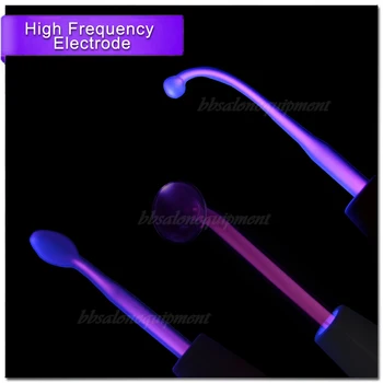 High Frequency Device With 3 Violet /Orange Electrodes Skin Care Anti-aging Machine