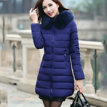 Winter Jacket Women 2016 Fashion Female Warm Hooded Down Cotton Padded Parkas For Women's Winter Jacket Coat Plus Size 5XL 50