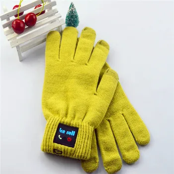 Unique Design winter Arrival Bluetooth Gloves Touch Screen Mobile Headset Speaker For Andriod IOS