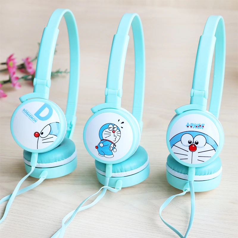 Korean version of the cartoon KT Ding Dong cat headset mobile phone headset cute with wheat bass bass creative