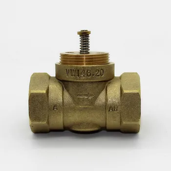Brass two-way valve DN20 Electric Thermal Actuator valve
