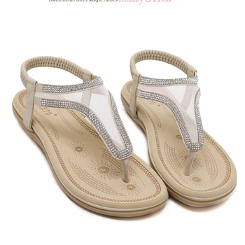 SIKETU Sandales Femmes 2017 Bohemia The Sandals Casual Shoes Flats Retro Oxford Beach Sandals Slippers Home Summer Sandalias