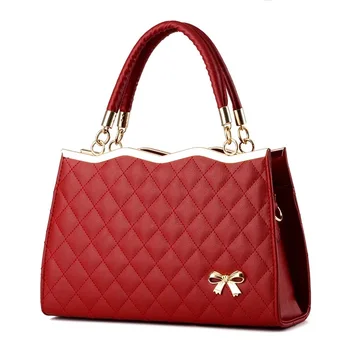 Women Handbags 2017 Luxury Designer Famale Shoulder Bag Diamond Lattice Portable Ladies Clutch Messenger Bags PT1227