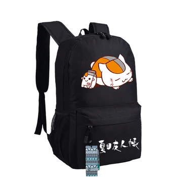 Japan Anime Cat Natsume's Book of Friends Backpack Bag Game Schoolbag Travel Students Bag Cospaly Gift Camouflage Mochila