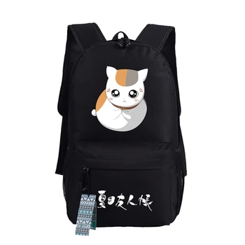 Japan Anime Cat Natsume's Book of Friends Backpack Bag Game Schoolbag Travel Students Bag Cospaly Gift Camouflage Mochila