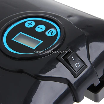 New Portable 12V 250PSI Digital DC Electric Air Compressor Travel Car Type Pump #G205M# Quality