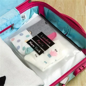 Hot Selling Fashion Bags Transparent PVC Self sealing Bags Women Cosmetics Bags HBG31