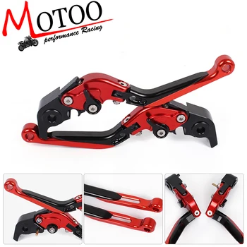 Motoo - F-11 H-11 Adjustable CNC 3D Extendable Folding Brake Clutch Levers For DUCATI 1198/S/R 09-11 1098/S/Tricolor 07-08