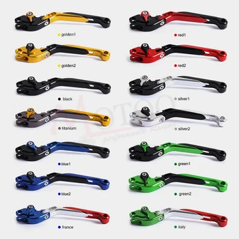 Motoo - F-11 H-11 Adjustable CNC 3D Extendable Folding Brake Clutch Levers For DUCATI 1198/S/R 09-11 1098/S/Tricolor 07-08