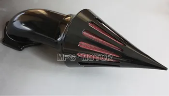 Motorcycle Part Black Spike Air Cleaner Kits intake filter for Honda Spirit ACE 750 1998-2013