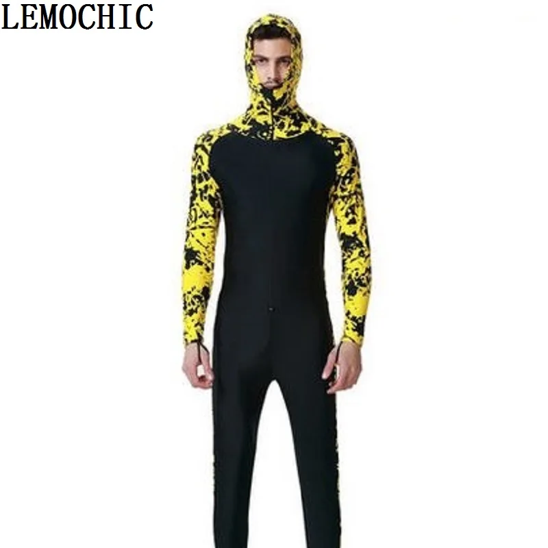 Swimming suit outdoor swimming snorkel diving suit long sleeved sun adult male and female children swimwear